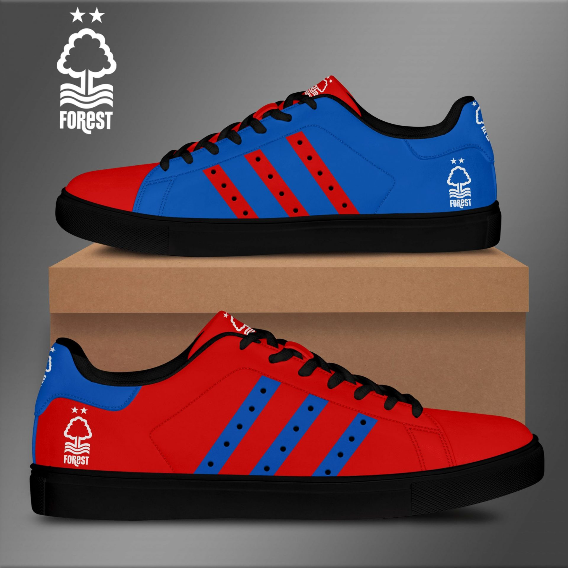 Nottingham Forest FC Special Style Stan Smith Shoes Women Men, Trendy Style Sneakers ST0801