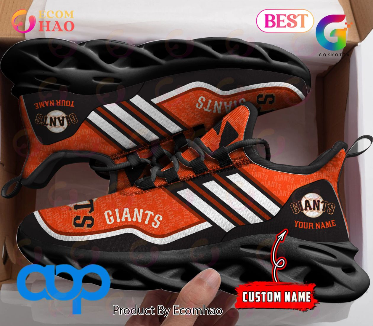 MLB San Francisco Giants New Clunky Max Soul Sneaker, Shoes  Unisex sneakers MS0601