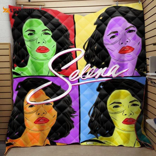 Selena Quintanilla Albums Music Thank You For The Memories 8k908 Quilt Blanket ,  Soft Quilt, King Size, All Season Cozy Quilt QB0901