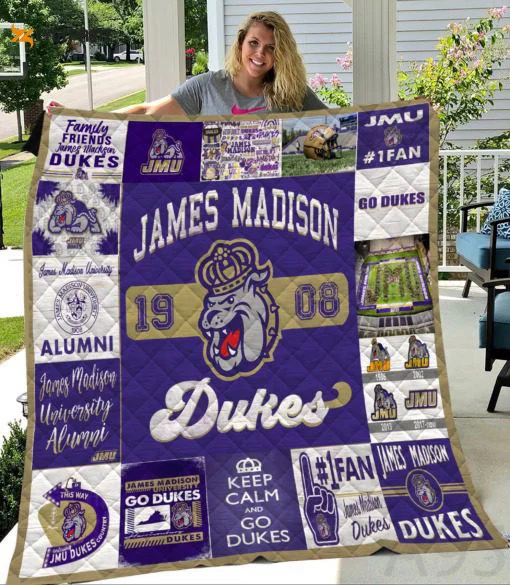 James Madison 1 Quilt Blanket For Fans Home Decor Gift , Soft Quilt, King Size, All Season Cozy Quilt QB0901
