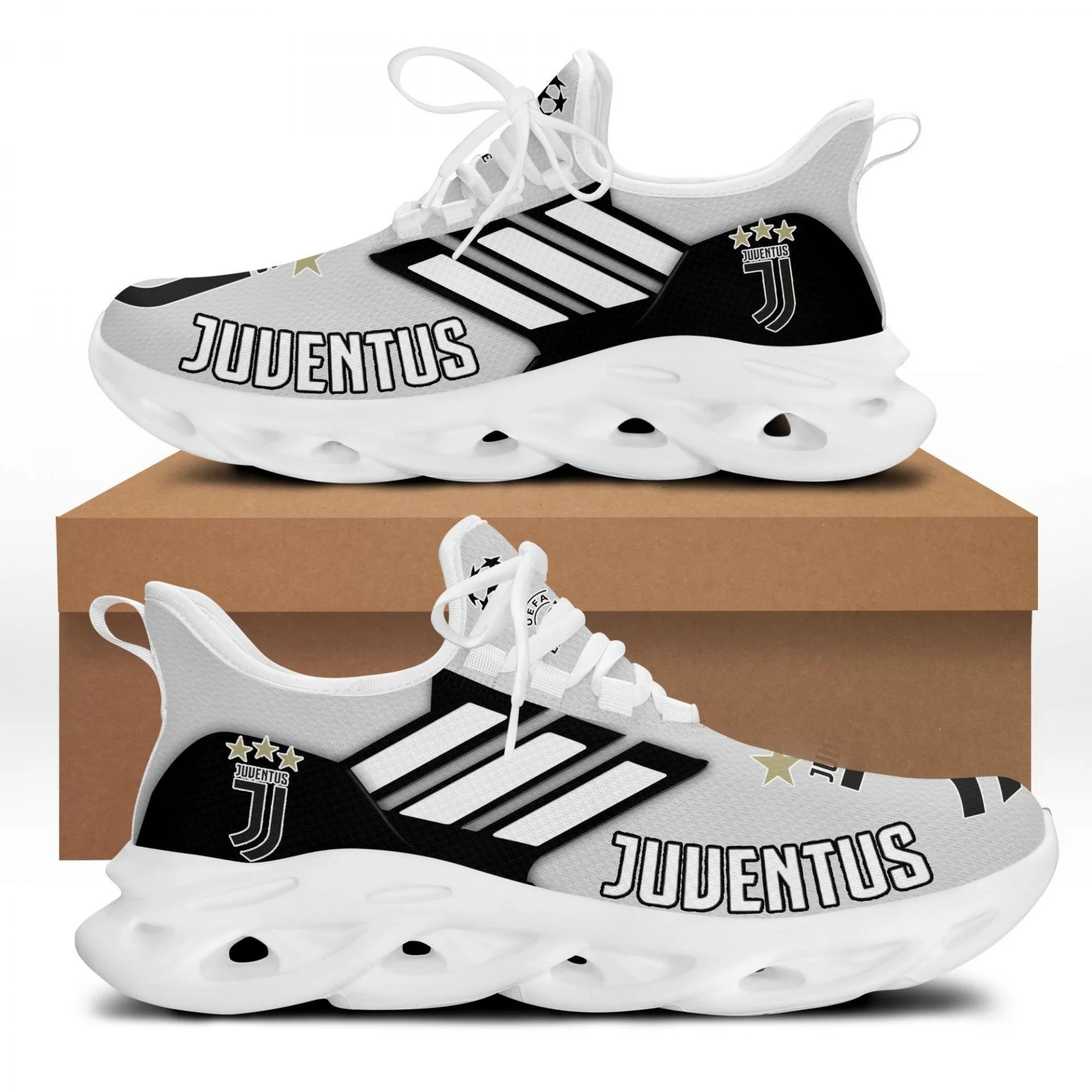 Juventus FC Grey Max Soul Shoes Unisex MS0601