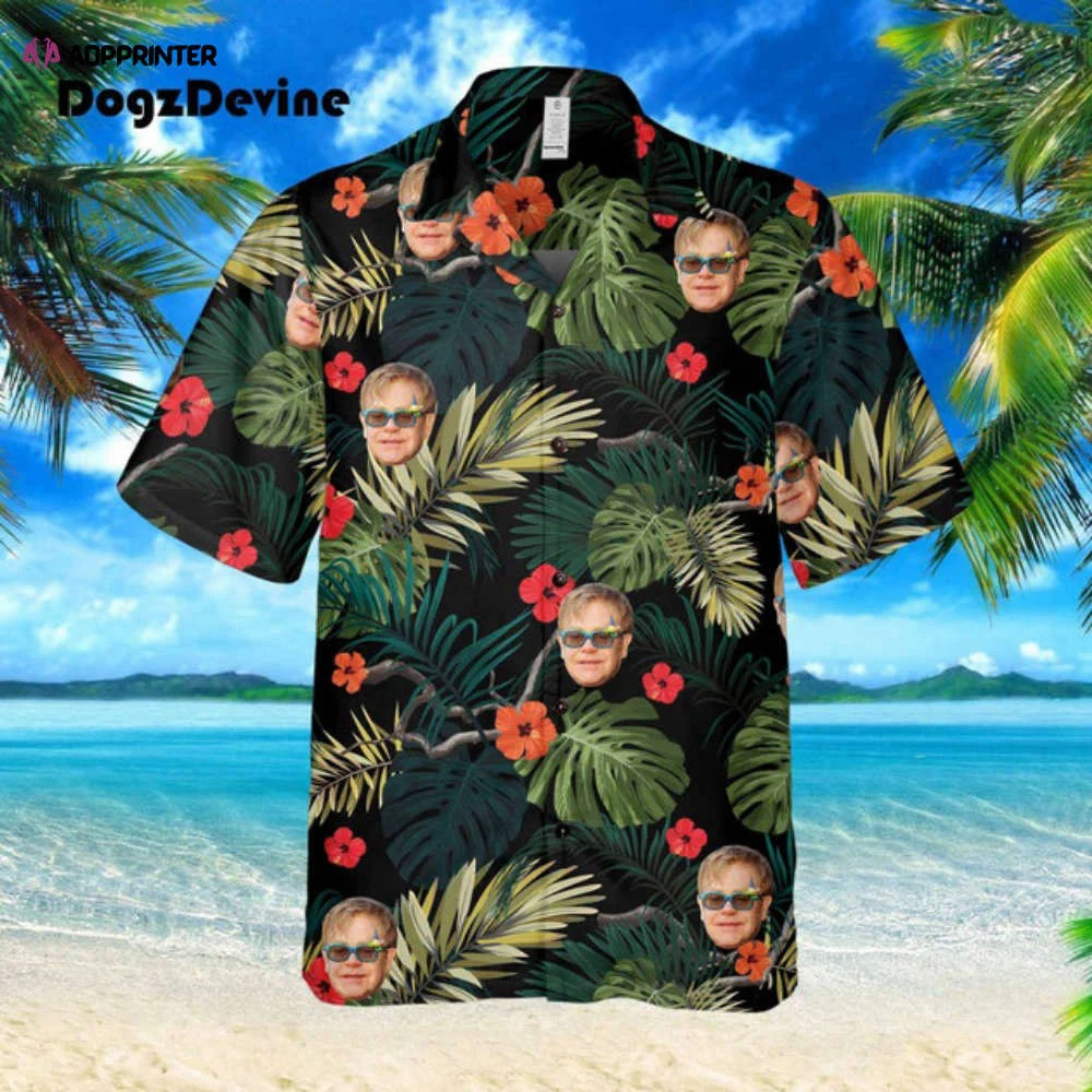 Elton John Hawaiian Shirt Summer Gift 2023 HW0601
