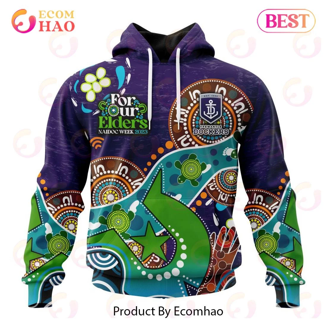 AFL Fremantle Dockers Special Design For NAIDOC Week For Our Elders 3D Hoodie, Zip Hoodie, Man - Women, Warm, Premium Quality HZ0501