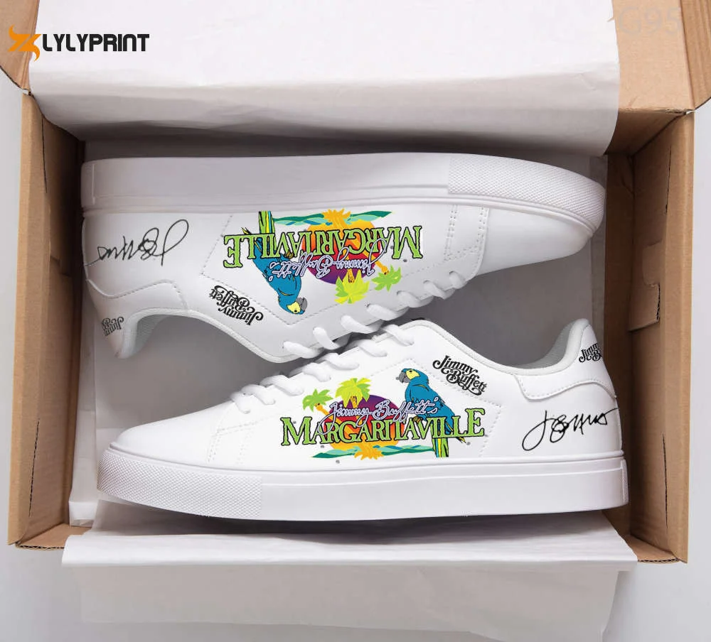 Jimmy Buffett Skate Shoes For Men Women Fans Gift  ST0801