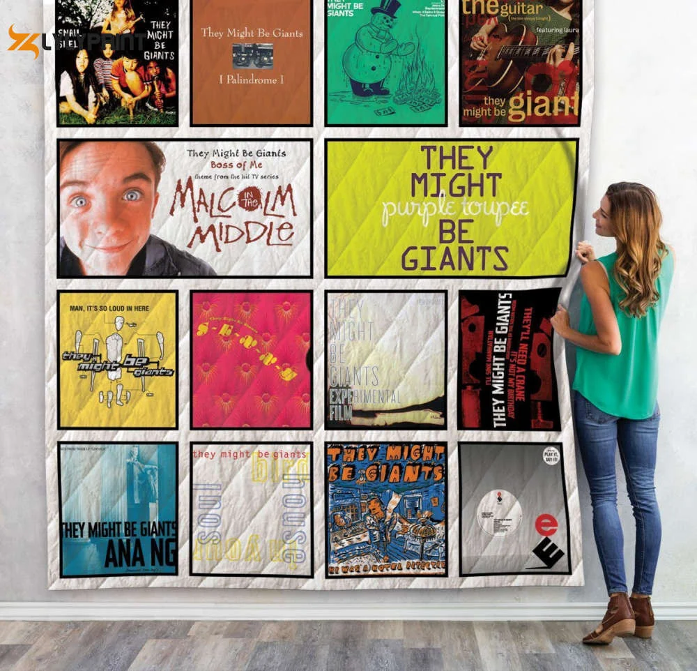 They Might Be Giants Singles Albumquilt Blanket For Fans Home Decor Gift ,  Soft Quilt, King Size, All Season Cozy Quilt QB0901
