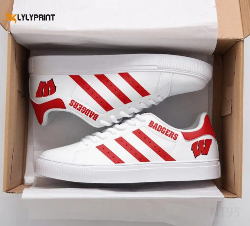 Wisconsin Badgers Skate Shoes For Men Women Fans Gift  ST0801