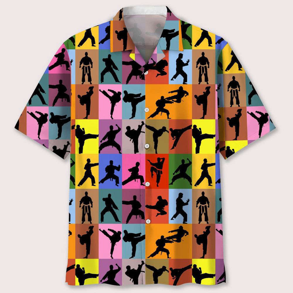 Karate Color Hawaiian Shirt, Best Gift For Men And Women HW0601