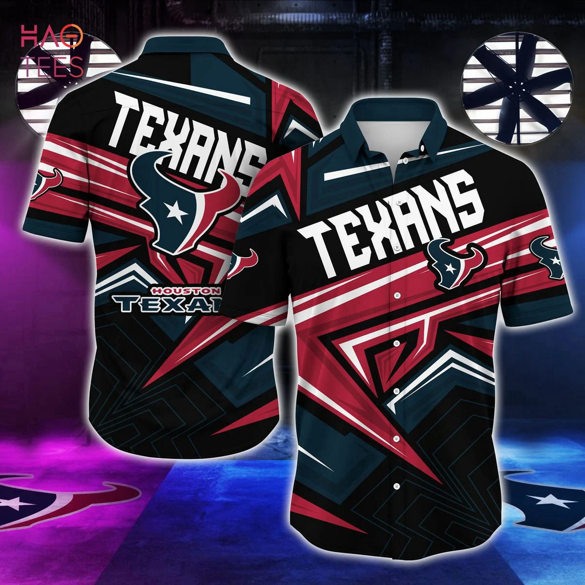 Houston Texans NFL-Summer Hawaiian Shirt Sports Fans Made 2023 HW0601