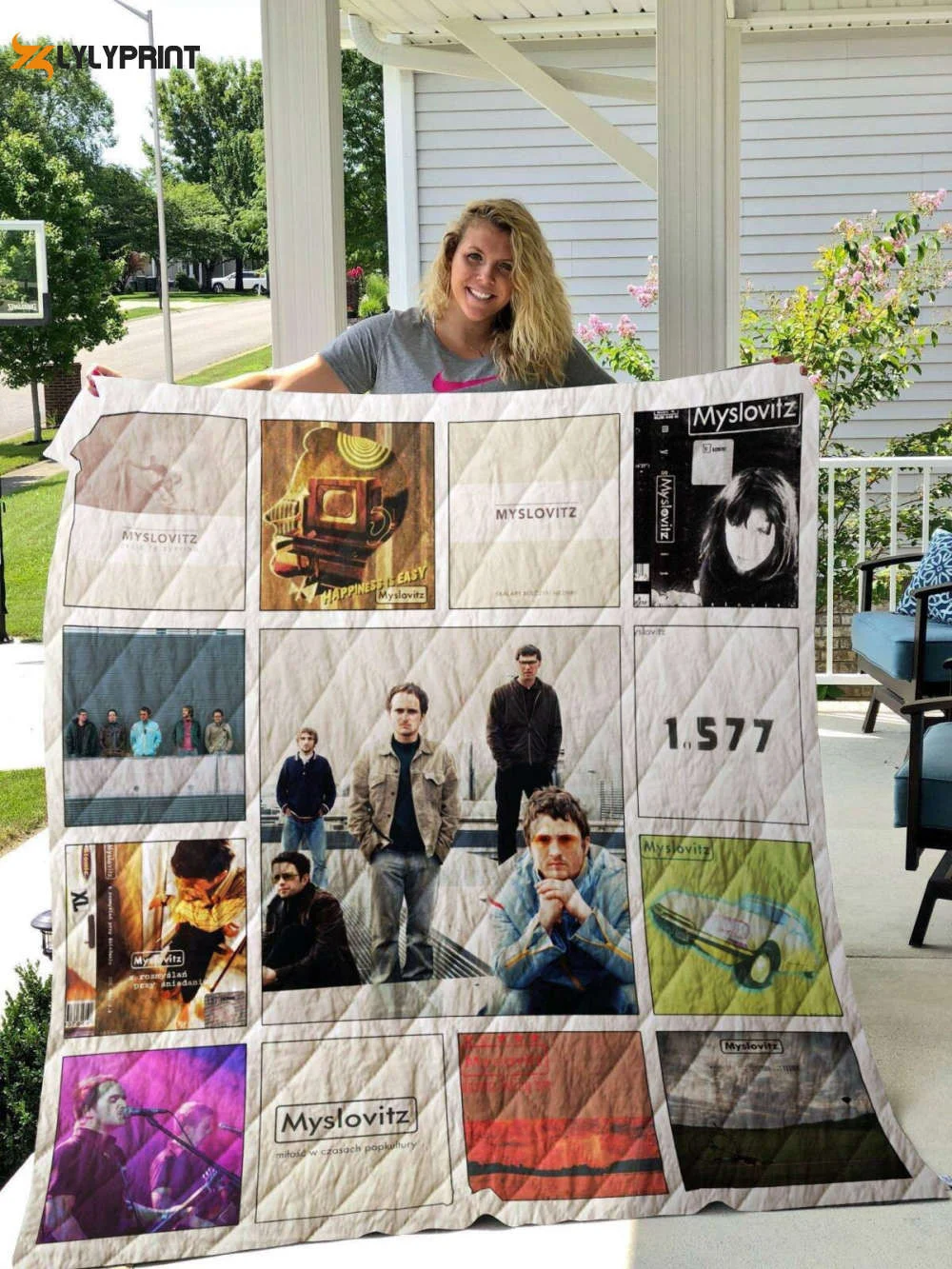 Myslovitz Albums 3D Customized Quilt Blanket ,  Soft Quilt, King Size, All Season Cozy Quilt QB0901