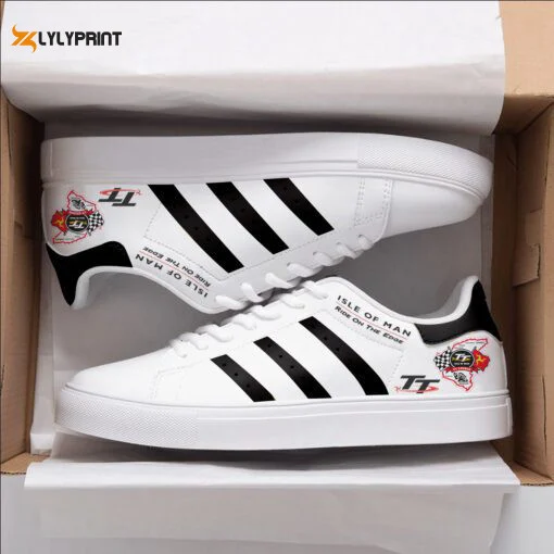 Isle of Man TT Skate Shoes For Men And Women Fans Gift  ST0801