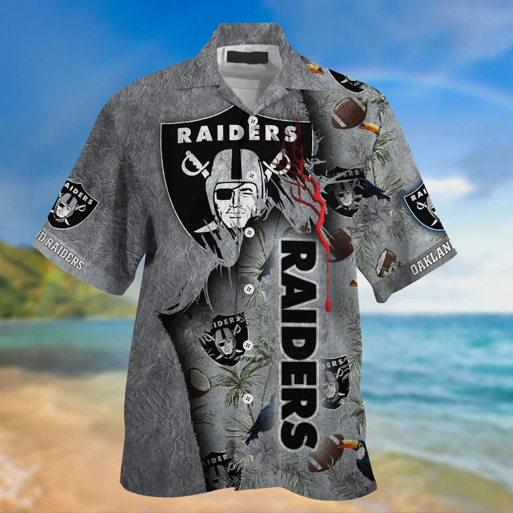 Oakland Raiders NFL-God Hawaii Shirt New Gift For Summer HW0601