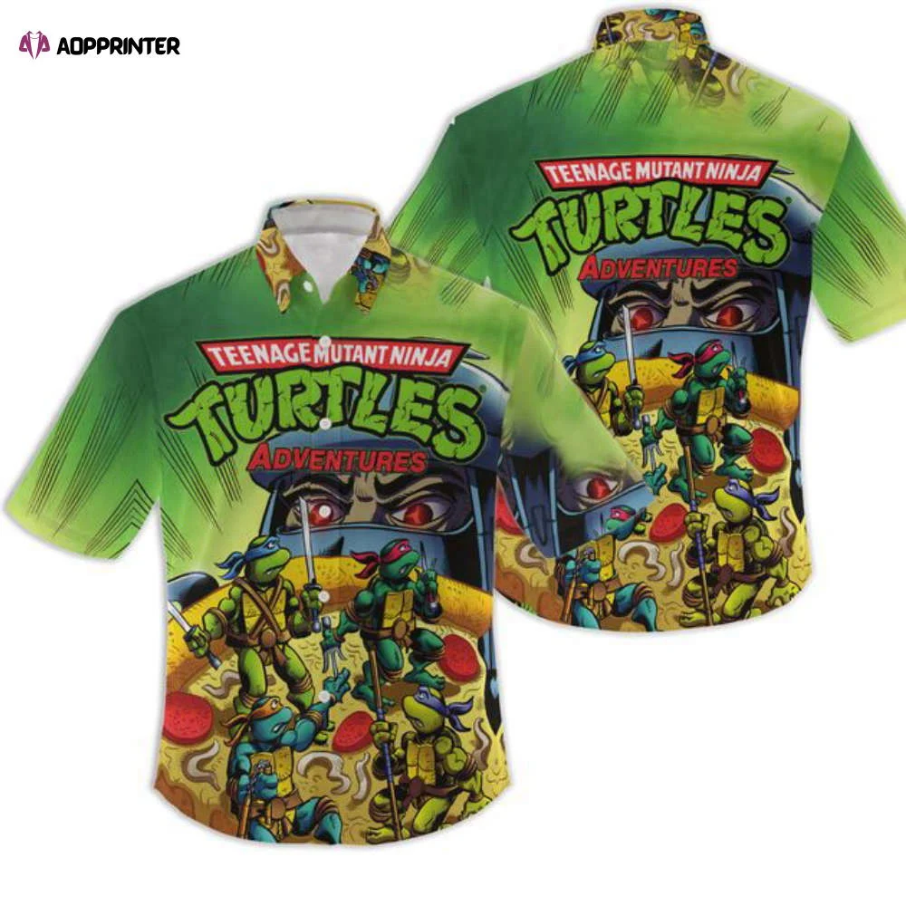 Teenage Mutant Ninja Turtles Adventures Hawaiian Shirt HW0601