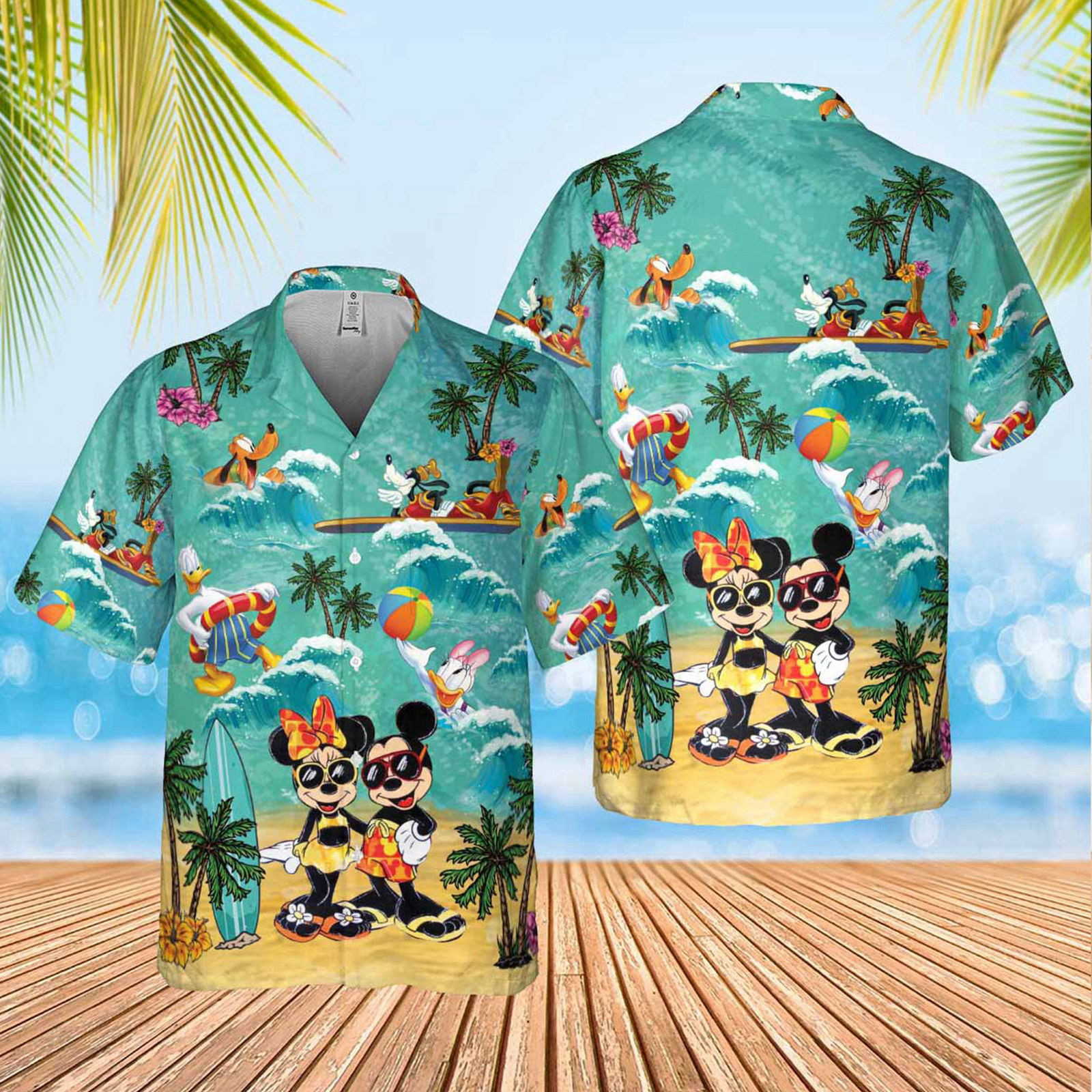 Disney Mickey And Minnie Hawaiian Shirt Disney Magical Hawaiian Shirt HW0601
