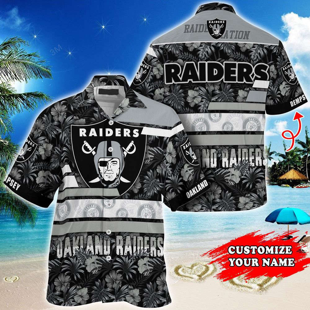 Oakland Raiders NFL-Super Hawaii Shirt Summer 2023 For Men And Women HW0601