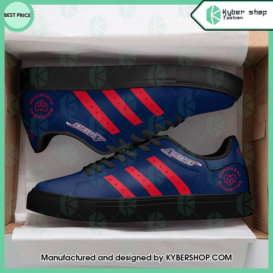 CFL Montreal Alouettes Navy Blue Stan Smith Shoes , Trendy Style Sneakers ST0801
