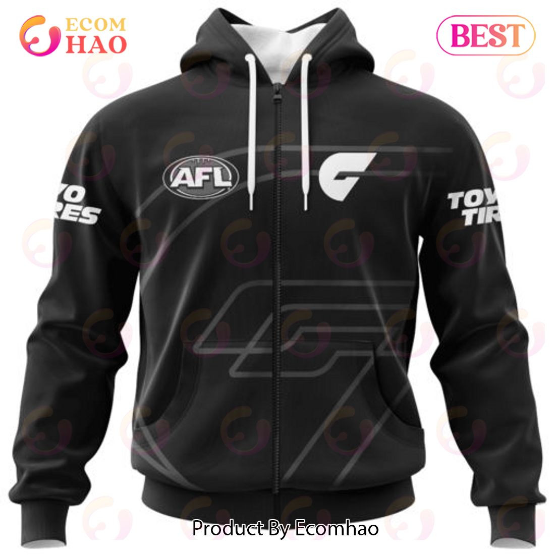 AFL Greater Western Sydney Giants Special Monochrome Design 3D Hoodie, Zip Hoodie, Man - Women, Warm, Premium Quality HZ0501