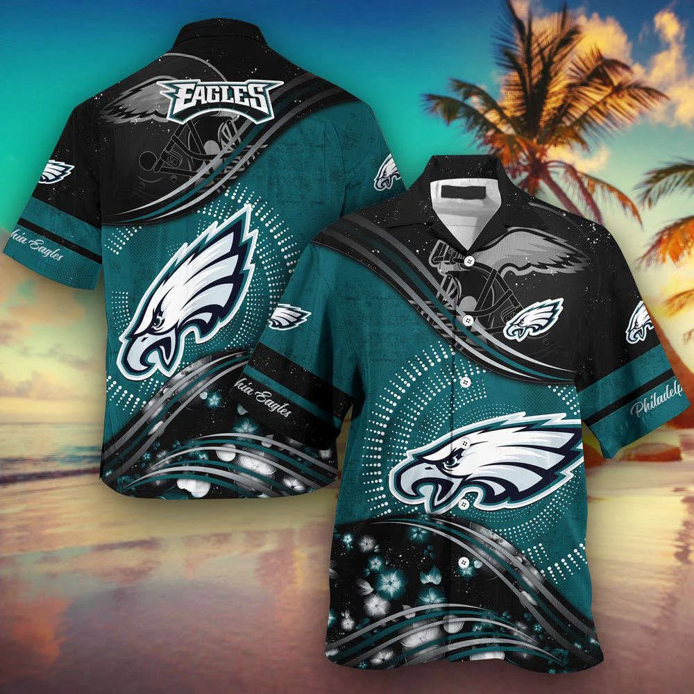 Philadelphia Eagles NFL-Summer Hawaii Shirt New Collection For This Season HW0601